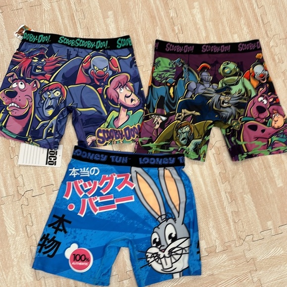 MENS CARTOON LICENSED BOXERS SIZE MEDIUM NEW SPONGEBOB/ LOONEY TUNES - Picture 7 of 7